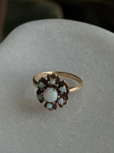 Load image into Gallery viewer, Vintage 10k Solid Gold Opal Ring Size 5.25
