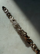 Load image into Gallery viewer, Love You Teddy Bear Sterling Silver Bracelet 6.75”
