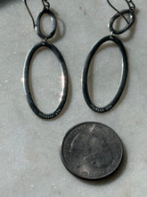 Load image into Gallery viewer, Ippolita Sterling Silver Oval Dangle Earrings
