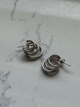 Load image into Gallery viewer, Sterling Silver Hoop Earrings
