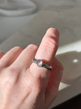 Load image into Gallery viewer, Carved Moon Man Sterling Silver Ring Size 8.25
