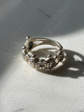 Load image into Gallery viewer, Solid Sterling Silver Turtle Ring Size 6.75
