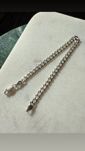 Load image into Gallery viewer, Cuban Link Sterling Silver Bracelet 7.5”
