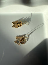 Load image into Gallery viewer, Vintage Cloisonné Enamel Butterfly Gold Plated Earrings
