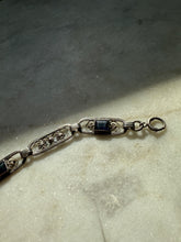 Load image into Gallery viewer, Antique Sterling Silver Bracelet 7”
