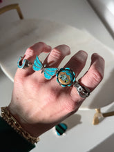 Load image into Gallery viewer, Vintage Solid Sterling Silver Buckle Ring Size 8
