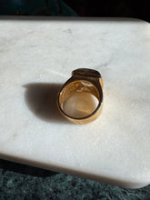 Load image into Gallery viewer, Chunky Gold Vermeil Statement Ring Size 9.25
