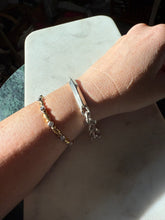 Load image into Gallery viewer, Chunky Solid Sterling Silver Curb Bracelet 7.25”
