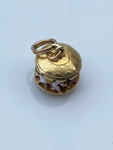 Load image into Gallery viewer, Sloan &amp; Co. Enamel Articulated Carousel 14k Gold Charm
