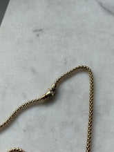 Load image into Gallery viewer, Gold Vermeil Panther Necklace 18”
