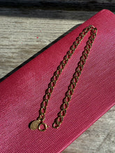 Load image into Gallery viewer, Gold Vermeil Curb Link Bracelet 7”
