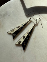 Load image into Gallery viewer, Enamel Abalone Sterling Silver Earrings
