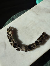 Load image into Gallery viewer, Vintage 1980s Gripoix Style Cabochon Chunky Costume Bracelet 7”
