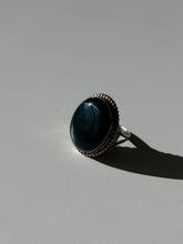 Load image into Gallery viewer, Vintage Bloodstone Sterling Silver Ring Size 8
