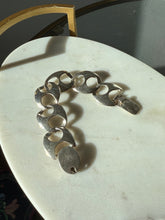 Load image into Gallery viewer, Vintage Mexico Sterling Silver Chunky Thick Width Puffy Mariner Link Bracelet
