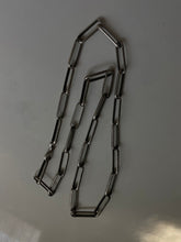 Load image into Gallery viewer, Chunky Navajo Sterling Silver Paper Clip Necklace
