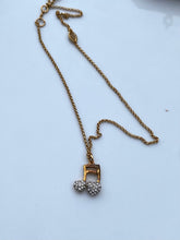 Load image into Gallery viewer, Juicy Couture y2k Music Note Gold Plated Necklace
