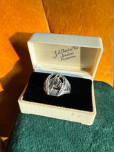 Load image into Gallery viewer, Horseshoe Sterling Silver Ring Size 9.75
