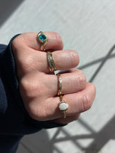 Load image into Gallery viewer, Vintage Tourmaline 14k Solid Yellow Gold Ring
