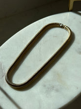 Load image into Gallery viewer, Midcentury 1/20 12k Gold Fill Snake Chain 15”
