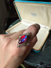 Load image into Gallery viewer, Dragons Breath Sterling Silver Ring Size 7.5

