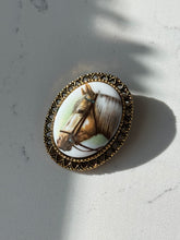 Load image into Gallery viewer, Vintage Large Horse Brooch

