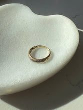 Load image into Gallery viewer, Pavé Set Diamond 10k Gold Ring Size 6.75
