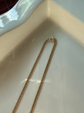 Load image into Gallery viewer, Vintage 12k Gold Fill Bow Necklace 19”
