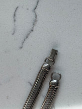 Load image into Gallery viewer, Antique Forstner Sterling Silver Snake Chain 14.5”
