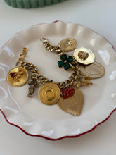 Load image into Gallery viewer, Vintage Chunky Charm Bracelet
