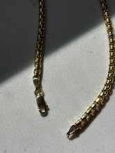Load image into Gallery viewer, Deadstock Gold Vermeil Rounded Box Chain Bracelet 8.5”
