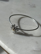 Load image into Gallery viewer, Tiffany &amp; Co. Daisy Sterling &amp; 18k Bangle Bracelet
