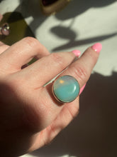 Load image into Gallery viewer, Teal Quartz Sterling Silver Ring
