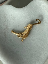 Load image into Gallery viewer, Vintage Tiger 14k Yellow Gold Pendant
