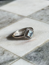 Load image into Gallery viewer, Blue Topaz Sterling Silver Ring Size 9.25
