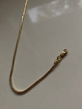 Load image into Gallery viewer, Vintage 14k Yellow Gold Snake Bracelet w/ Lobster Clasp
