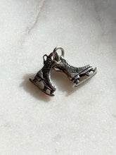 Load image into Gallery viewer, Ice Skates Charm Sterling Silver
