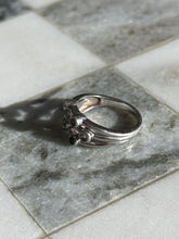 Load image into Gallery viewer, Multicolor Bezel Set Sterling Silver Ring Size 9
