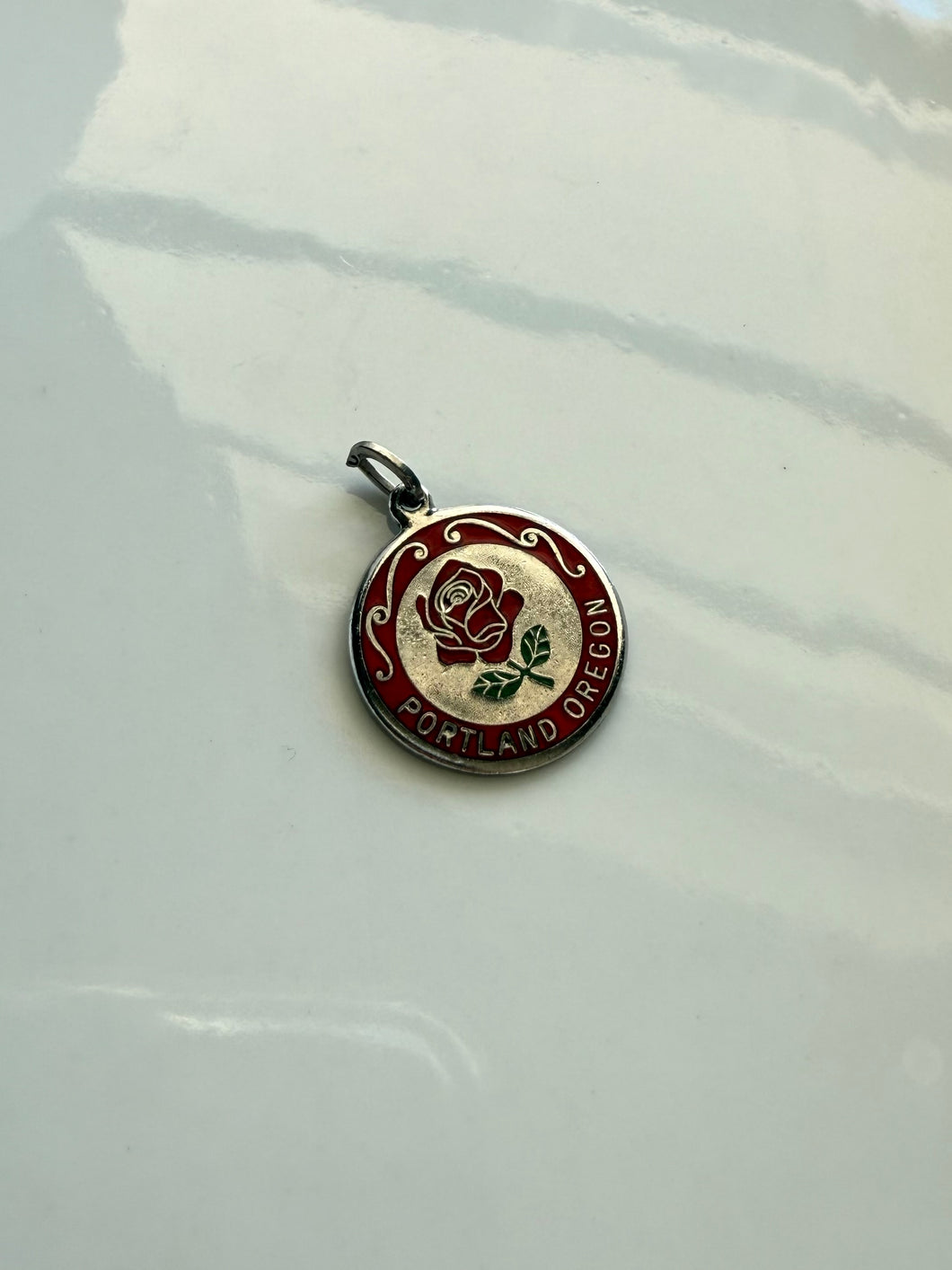 Portland Oregon Sterling Silver Charm
