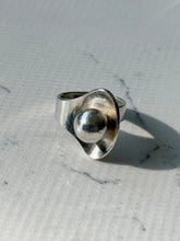Load image into Gallery viewer, Vintage Solid Sterling Silver Ring Size 6.75
