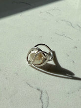 Load image into Gallery viewer, Pearl Sterling Silver Ring Size 6.25
