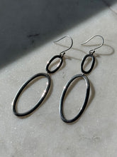 Load image into Gallery viewer, Ippolita Sterling Silver Oval Dangle Earrings
