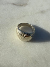 Load image into Gallery viewer, Woven Milor High Yield Silver Dome Ring Size 8.5
