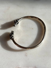 Load image into Gallery viewer, Wolves Solid Sterling Cuff Bracelet
