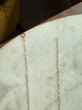 Load image into Gallery viewer, Blue Sapphire &amp; Diamond 10k Gold Flower Necklace 17”
