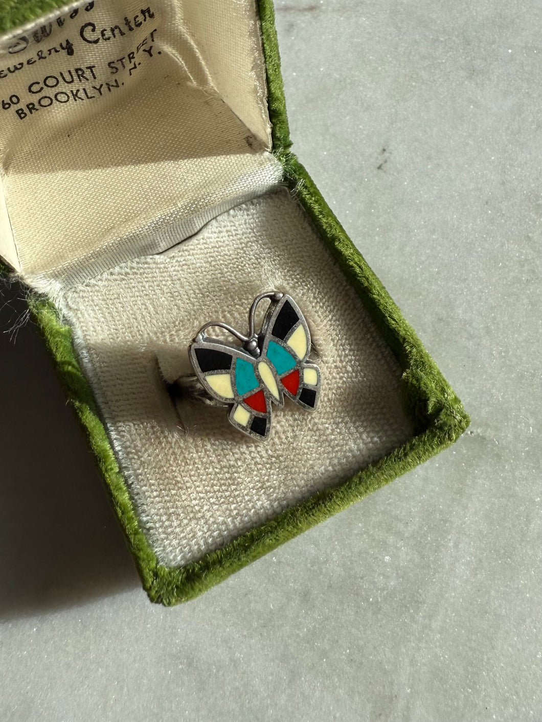 Bell Trading Butterfly Sterling Silver Ring Size 6