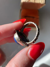 Load image into Gallery viewer, Lapis Vintage Sterling Silver Ring
