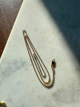 Load image into Gallery viewer, Vintage 14k Yellow Gold Rope Chain 16”
