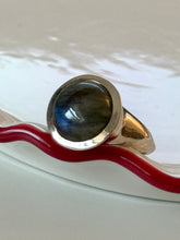 Load image into Gallery viewer, Labradorite Sterling Silver Ring Size 10.25
