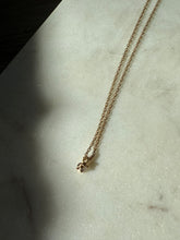 Load image into Gallery viewer, Vintage 14k Gold Diamond Necklace 15.75”
